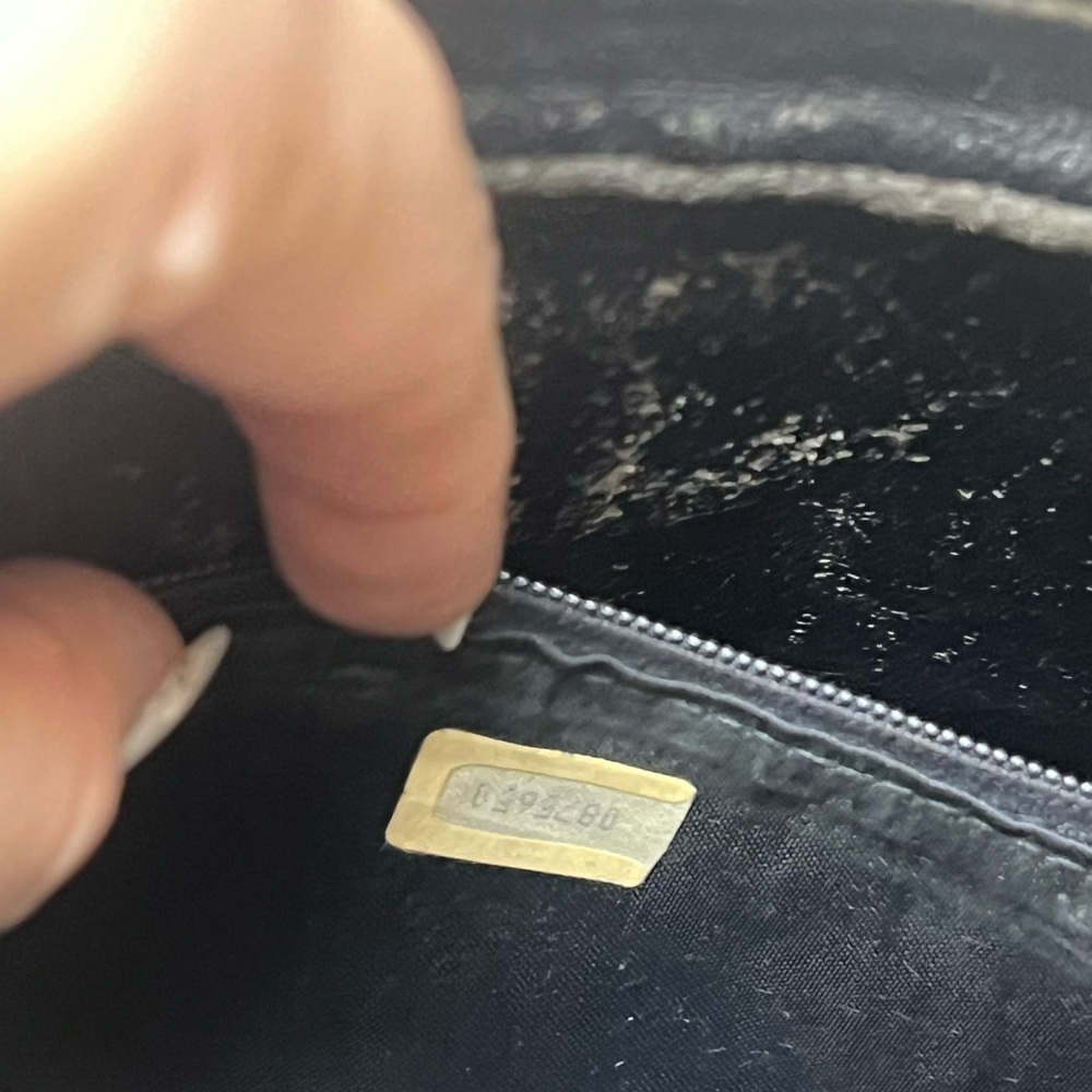 Chanel Black Camera Bag with Quilted Design. - Picture 9 of 10